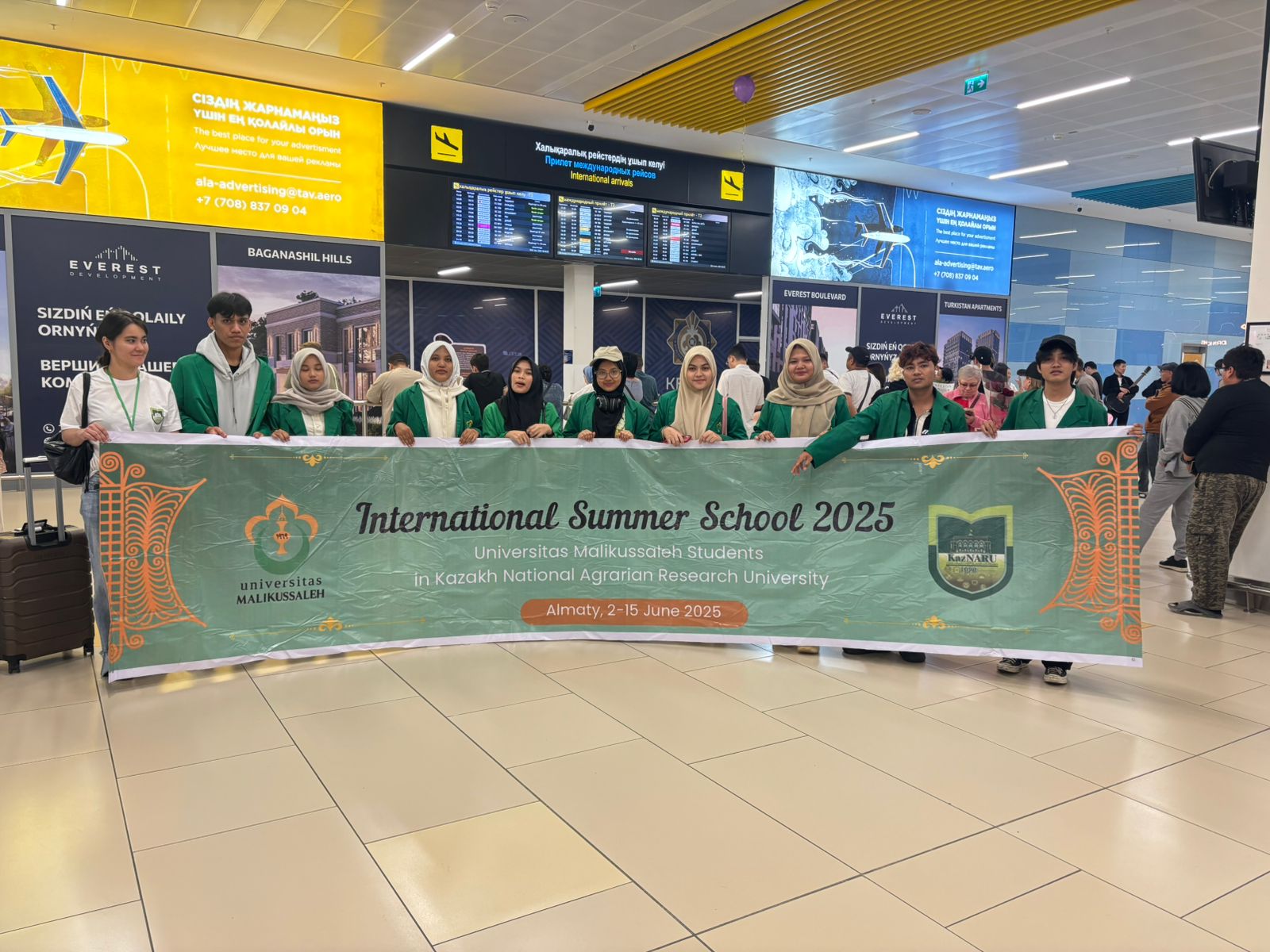 Mahasiswa Unimal Ikuti International Summer School Di Kazakhstan
