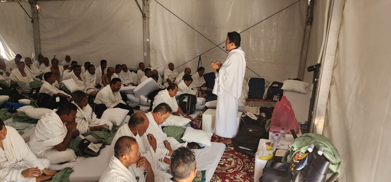 Jamaah Haji Langsa Selesaikan Wukuf Di Arafah, Bergeser Ke Muzdalifah