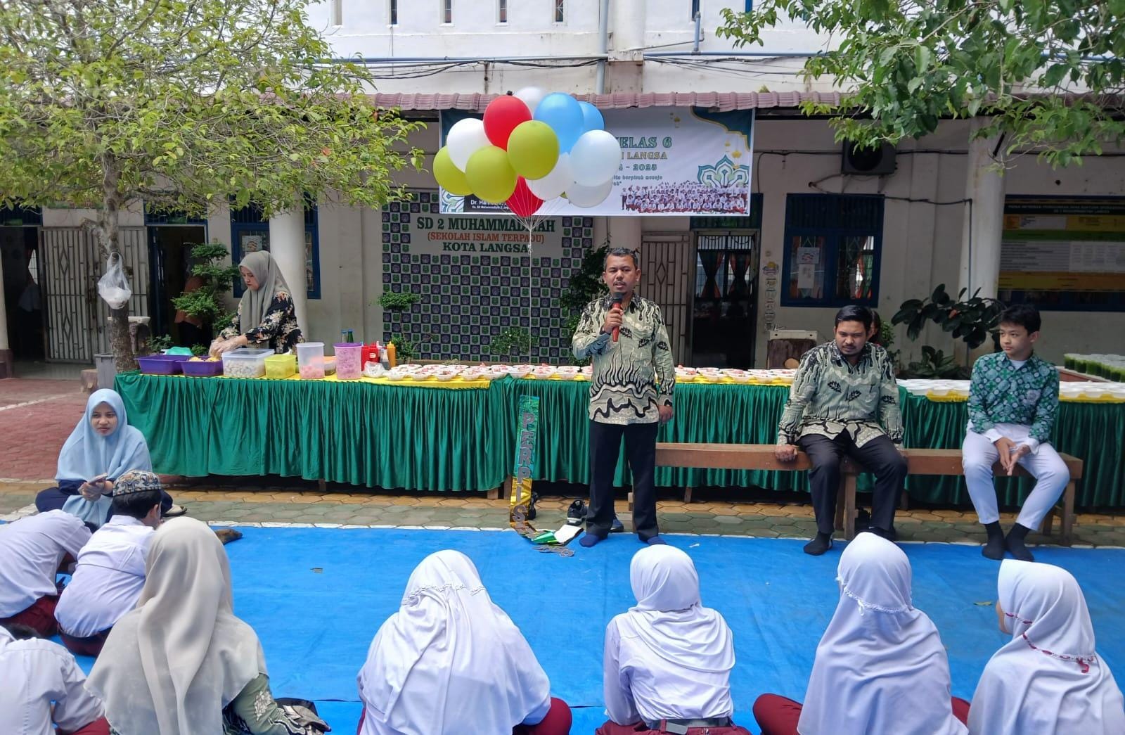 Pelepasan Siswa Kelas VI SD Muhammadiyah Langsa Khidmat