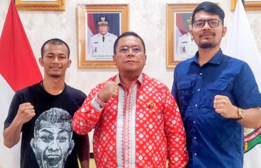 Wali Kota P. Siantar Motivasi Atlet Akan Bertanding Di One Pride MMA