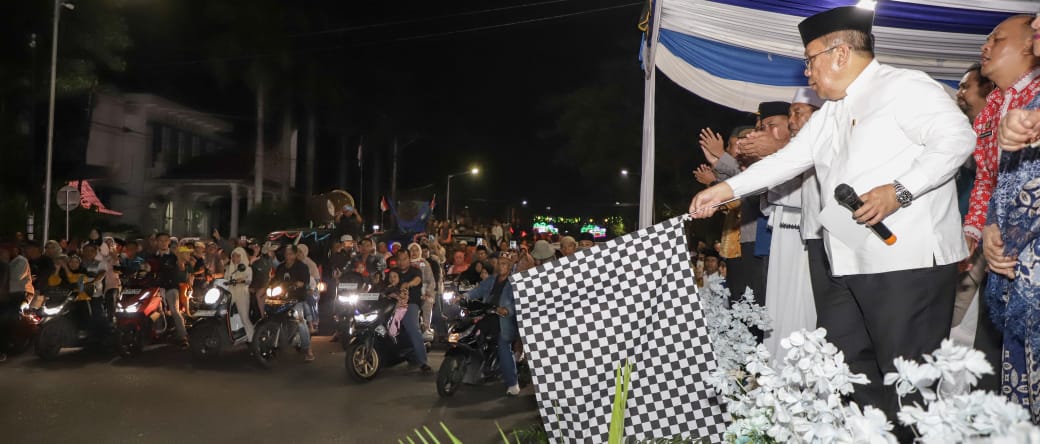 Wali Kota Pematangsiantar Lepas Pawai Takbir Idul Adha
