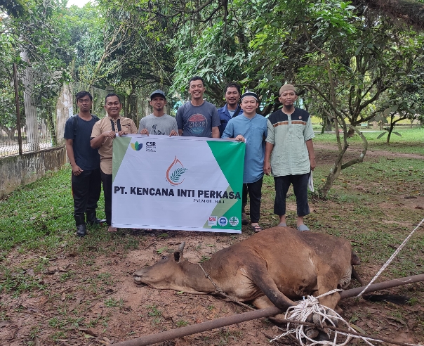 PT. KIP Bagikan 6 Hewan Kurban Untuk Warga