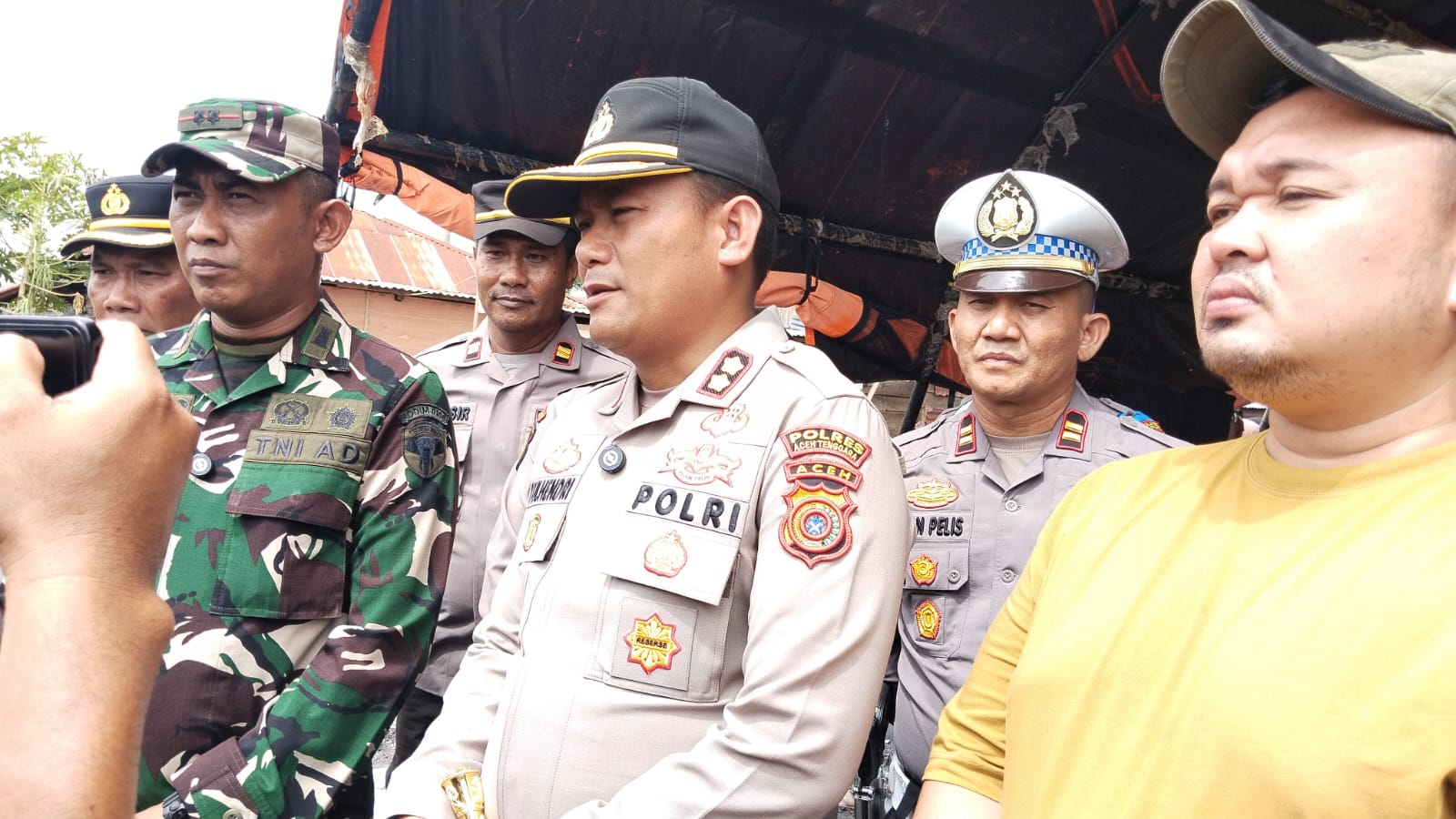 Polres Dan Kodim Agara Beri Bantuan Korban Kebakaran