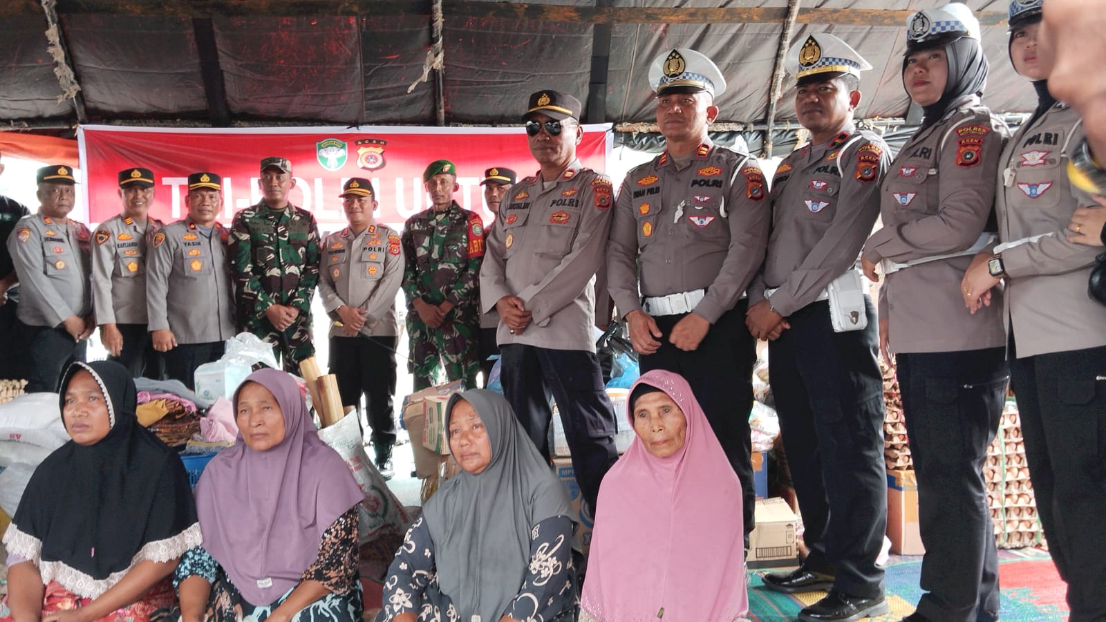 Korban Kebakaran Apresiasi Polres Dan Kodim Agara