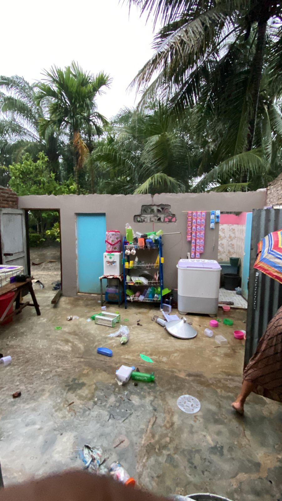 Terjangan Puting Beliung Rusak 40 Rumah Di Batubara