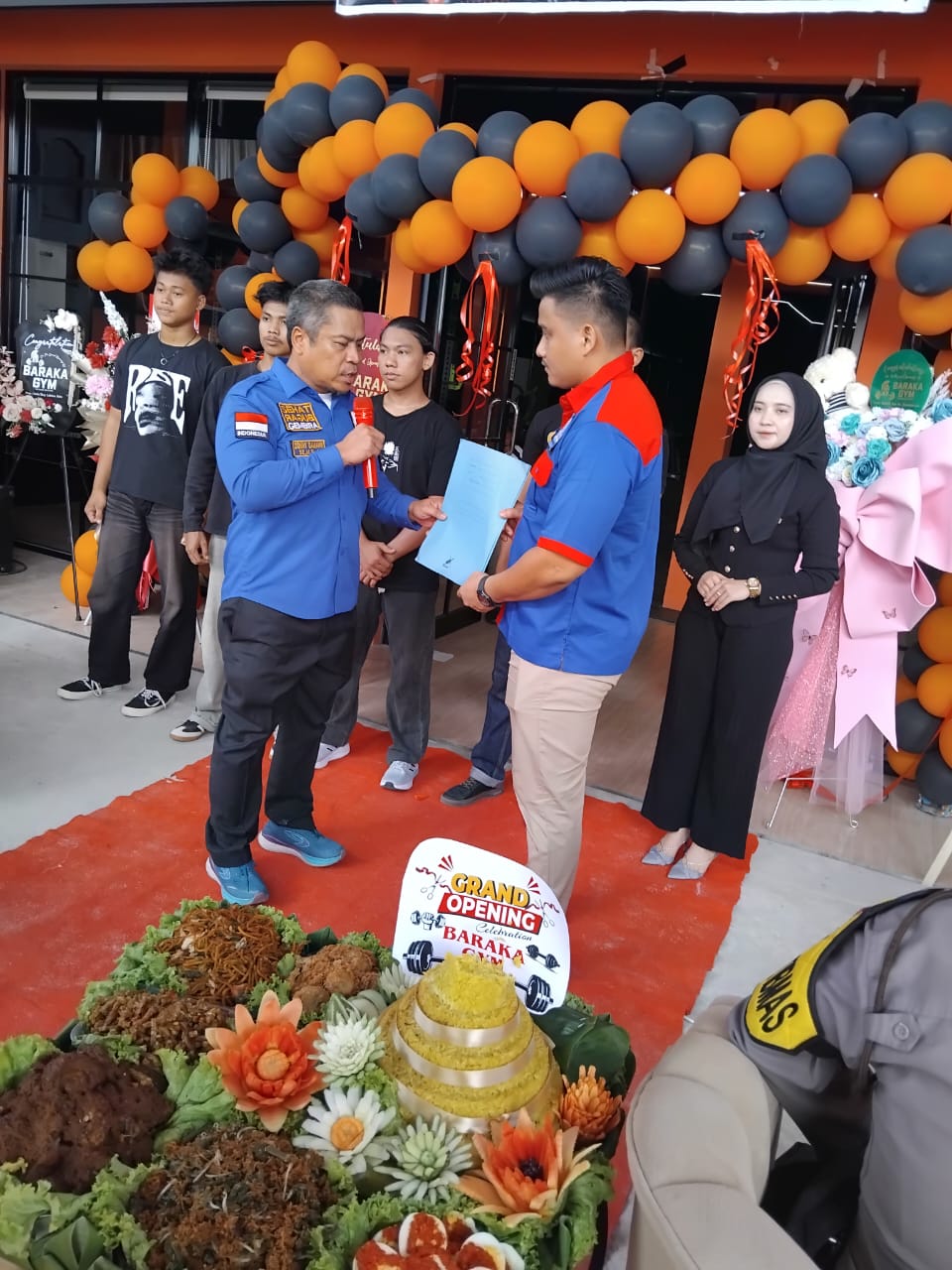 Keberadaan Baraka GYM Disambut Meriah