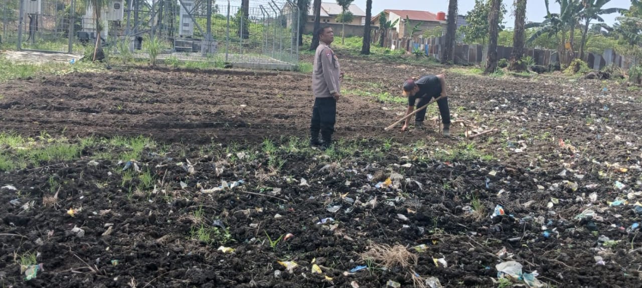 Polres Pematangsiantar Dukung Program Tanaman Bergizi
