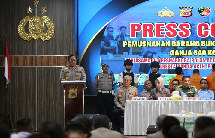 Polda Aceh Terapkan TPPU Beri Efek Jera Pengedar Narkoba