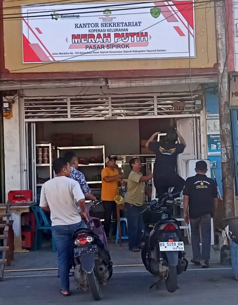 100 Hari Kerja Bupati Tapsel, Koperasi Merah Putih Tuntas 100 Persen