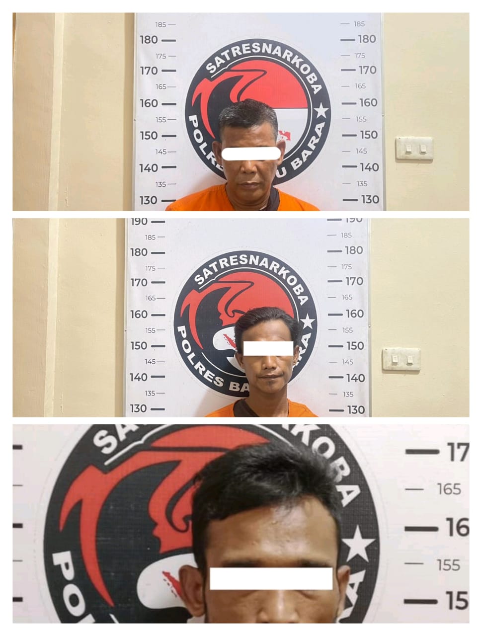 Tiga Pengedar Sabu Diringkus Sat Narkoba Polres Batubara