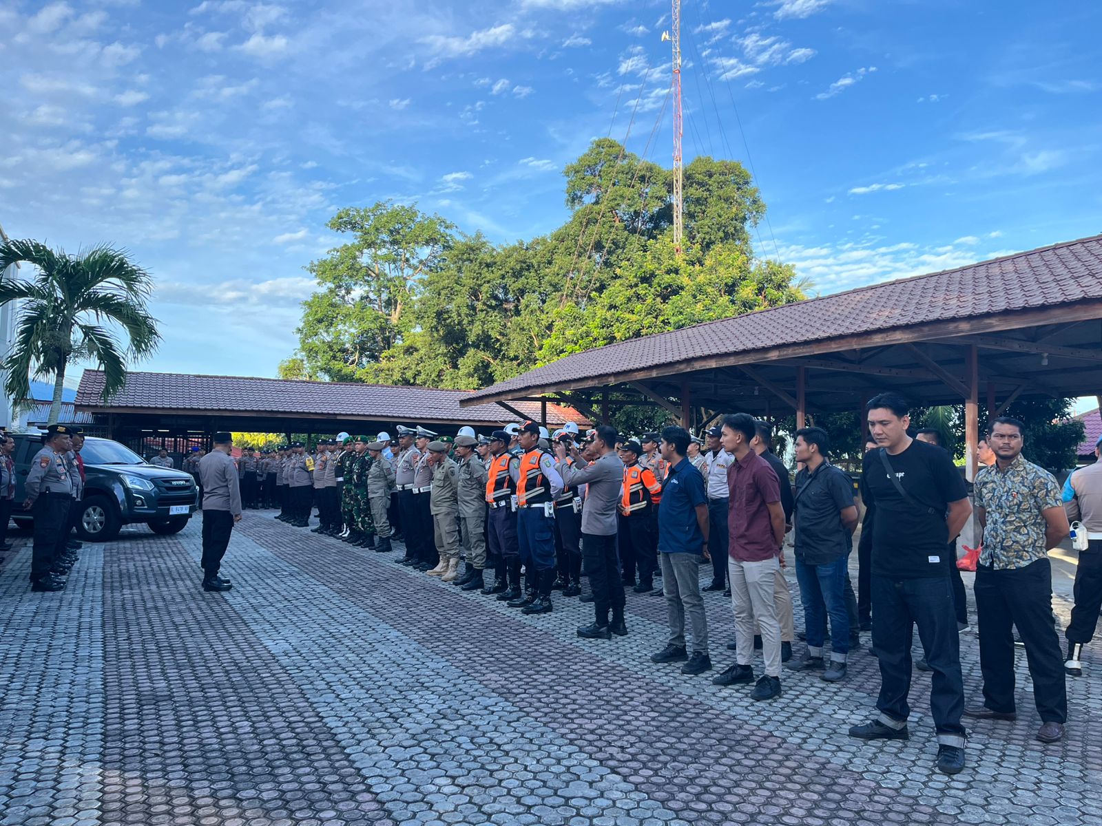Ratusan Personel Amankan Pelantikan Wali Kota Dan Wakil Wali Kota Sabang