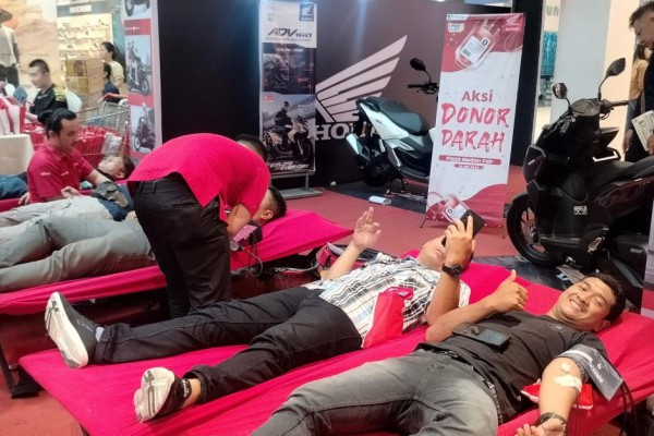 Dukung World Blood Donor Day, Honda Gelar Aksi Donor Darah Bantu Sesama