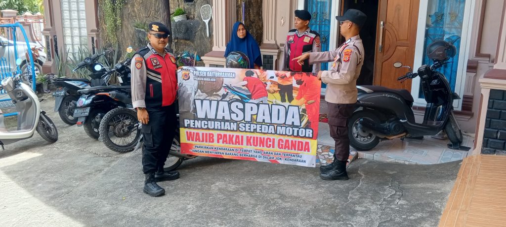 Polresta Banda Aceh Imbau Waspada Curanmor