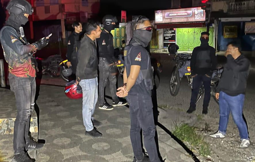 Polres Pematangsiantar Amankan Sepeda Motor Ugal-ugalan Saat KRYD