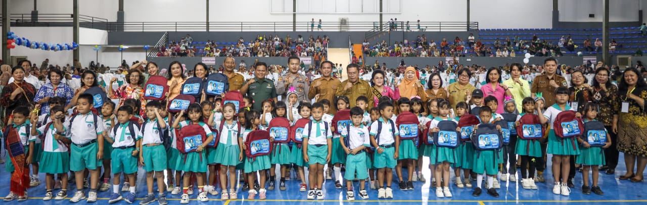 Pelepasan Anak Didik PAUD SAB Dirangkai Pengukuhan Bunda PAUD
