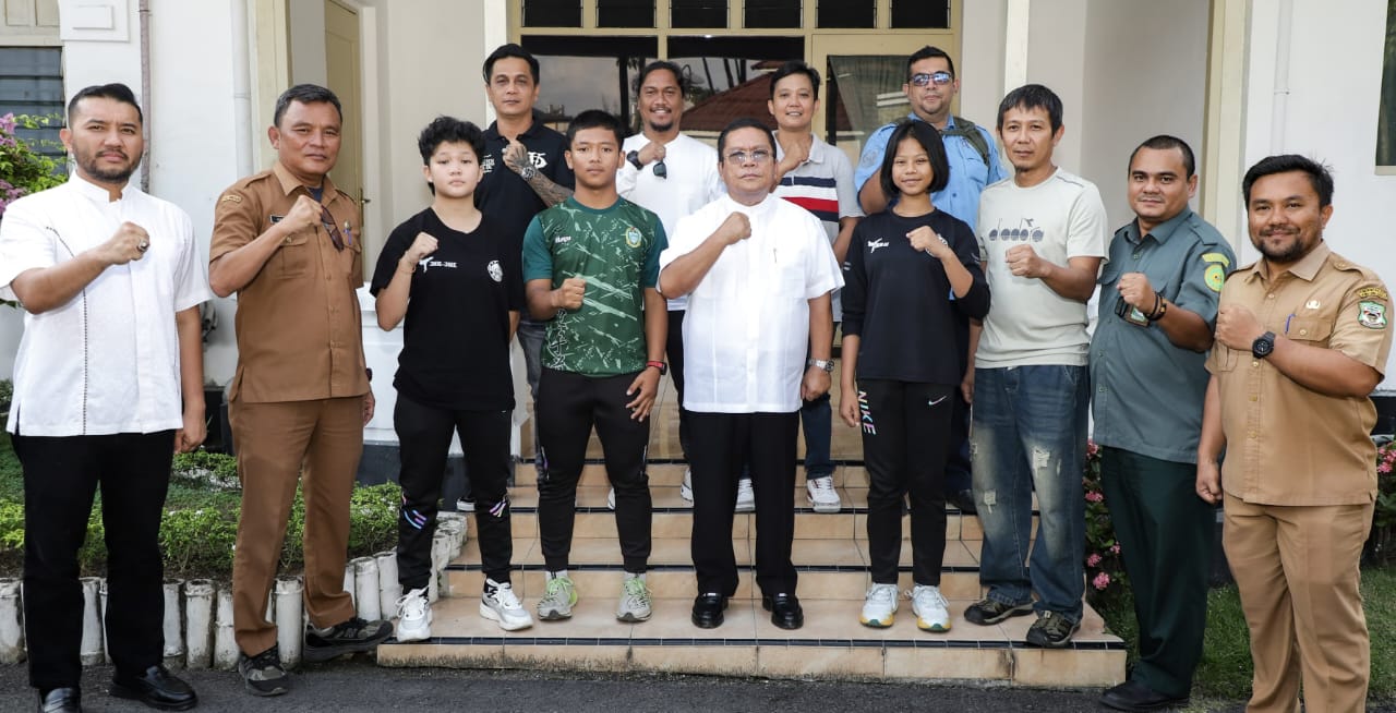 Wali Kota Siantar Sambut Atlet Karate Dan Taekwondo Berprestasi