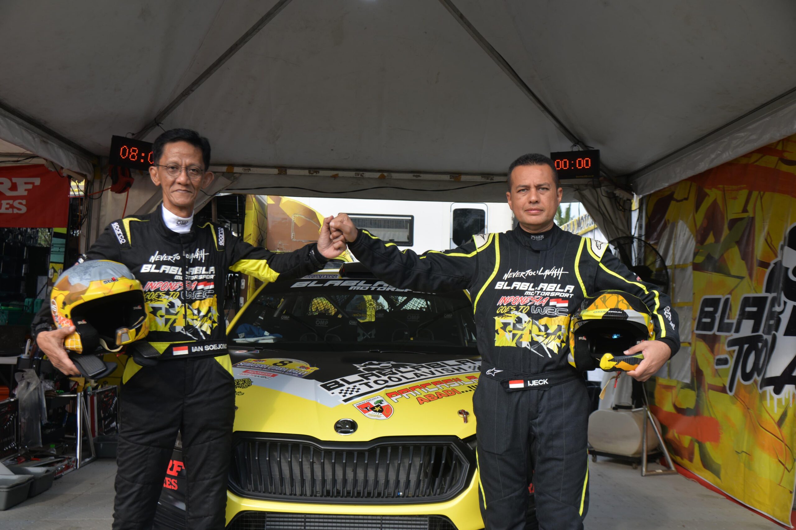 Ijeck Selesaikan Special Stage 1-4 Kejurnas Rally 2025