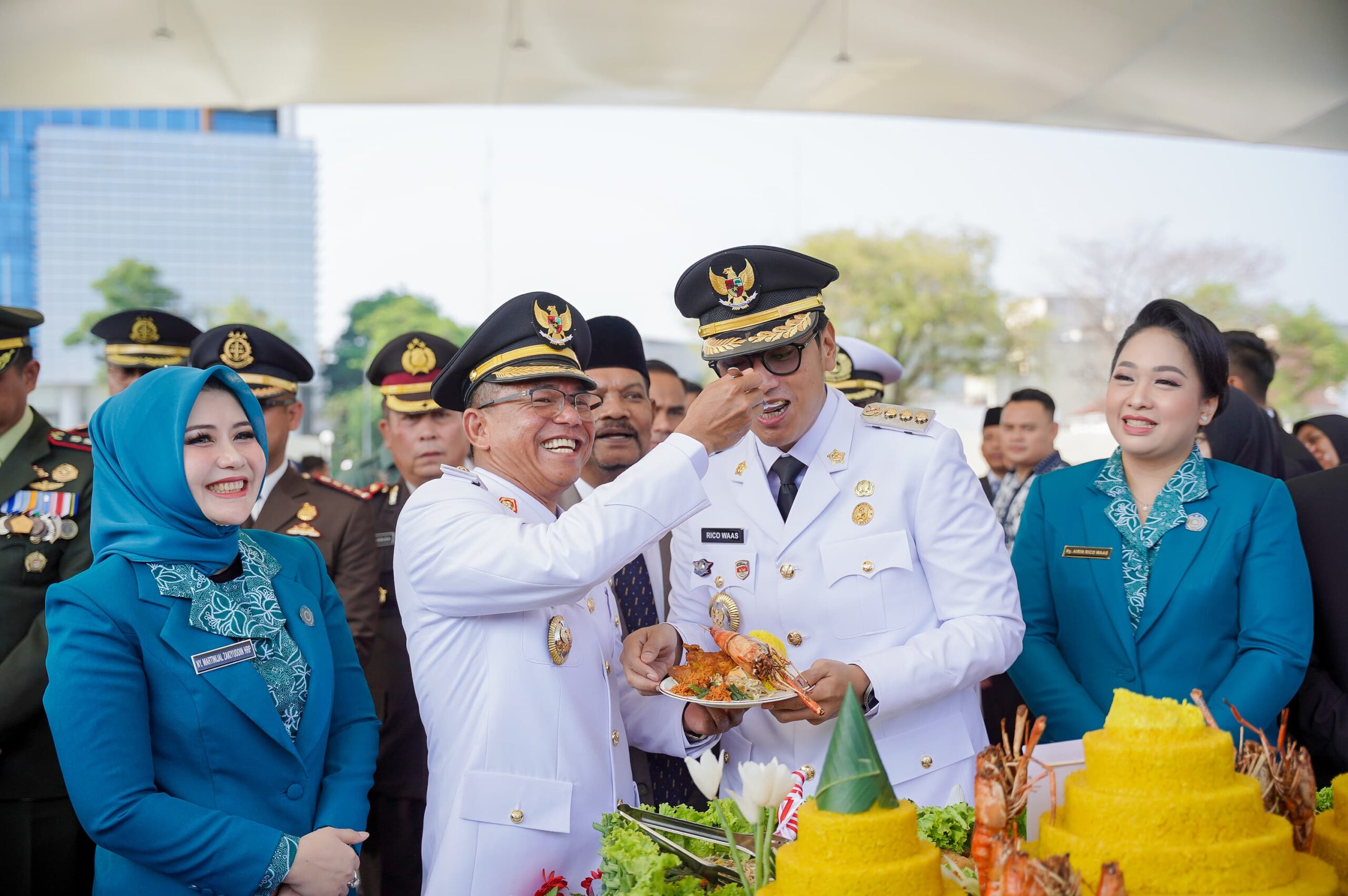 Pimpin Upacara HUT Ke-435 Kota Medan, Rico Waas: Momentum Bangkitkan Kembali Komitmen Membangun Kota