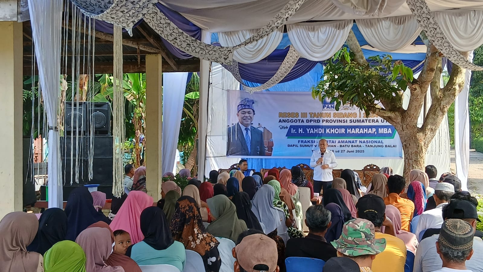 Yahdi Khoir Harahap Desak Pemerintah Segera Tanggapi Keluhan Warga Dapil V
