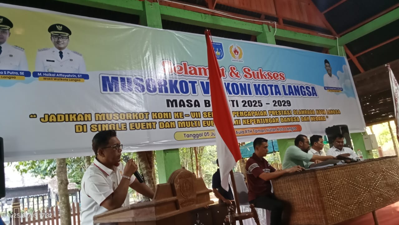 Terpilih Aklamasi, Saifullah Ketum KONI Langsa