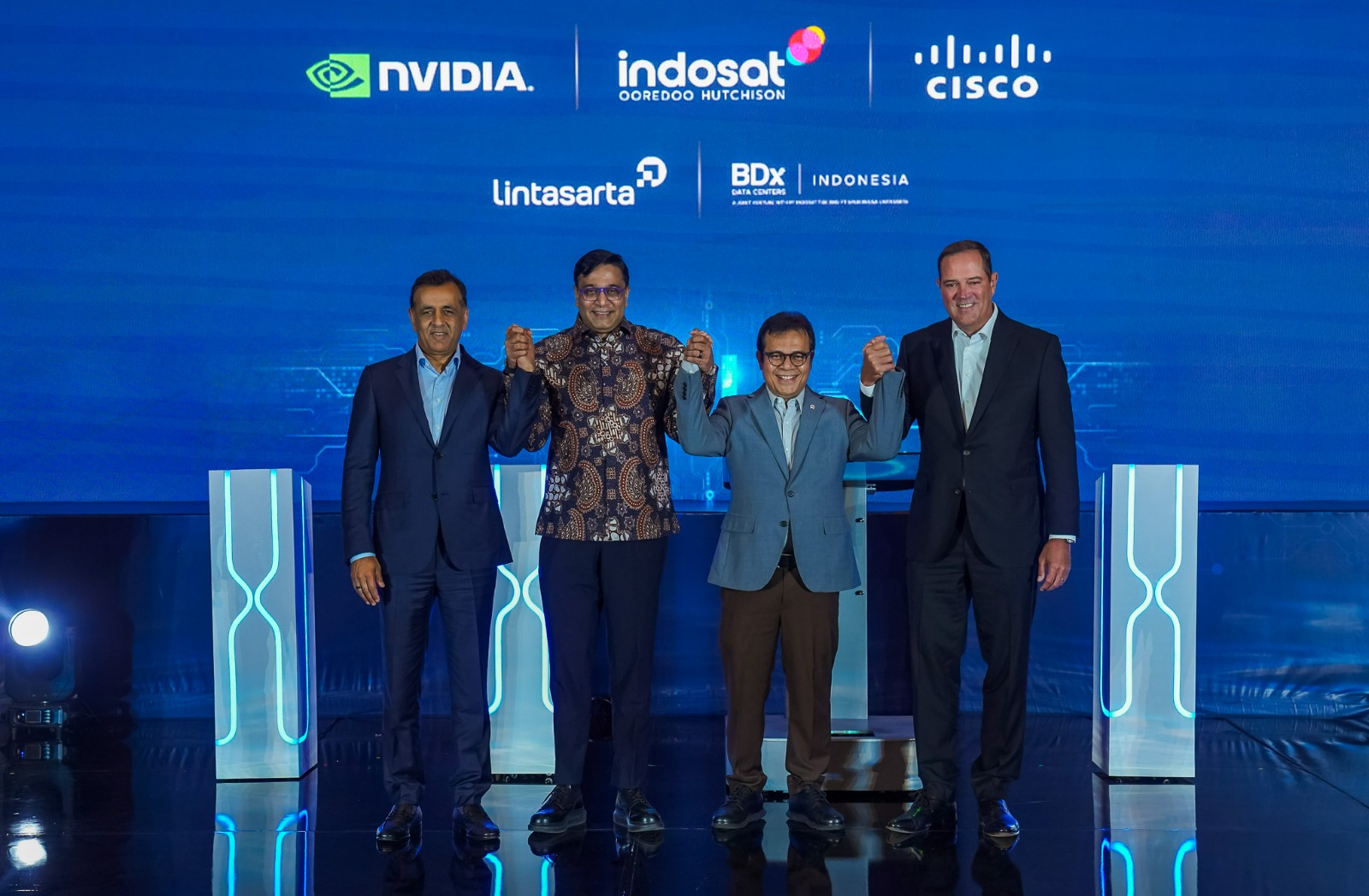 Komdigi Prakarsai AI Center of Excellence Bersama Indosat, Cisco, NVIDIA, Perkuat Daya Saing AI Nasional