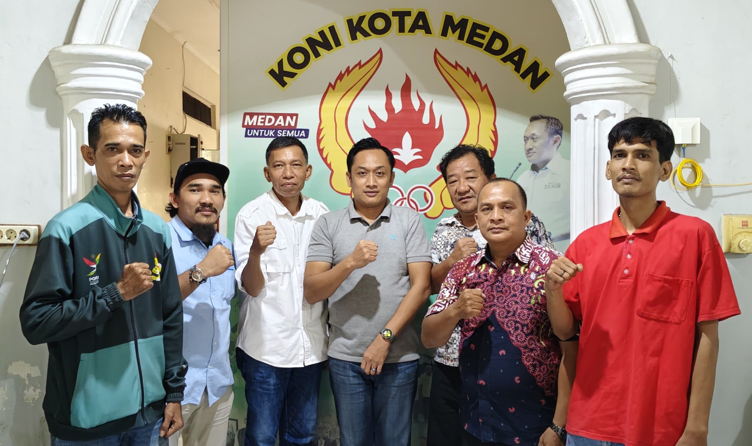 KONI Medan Dukung POBSI Lebih Baik