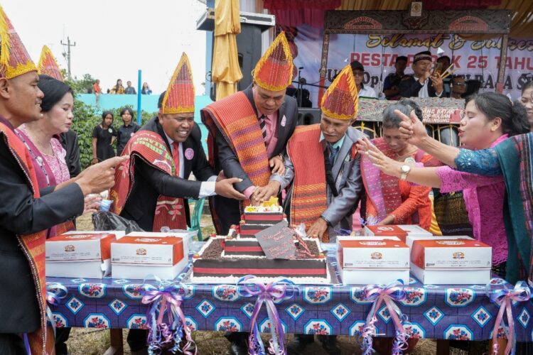 Pesta Perak 25 Tahun Tugu Op. Gr. Sinanti Raja Siregar Berjalan Sukses