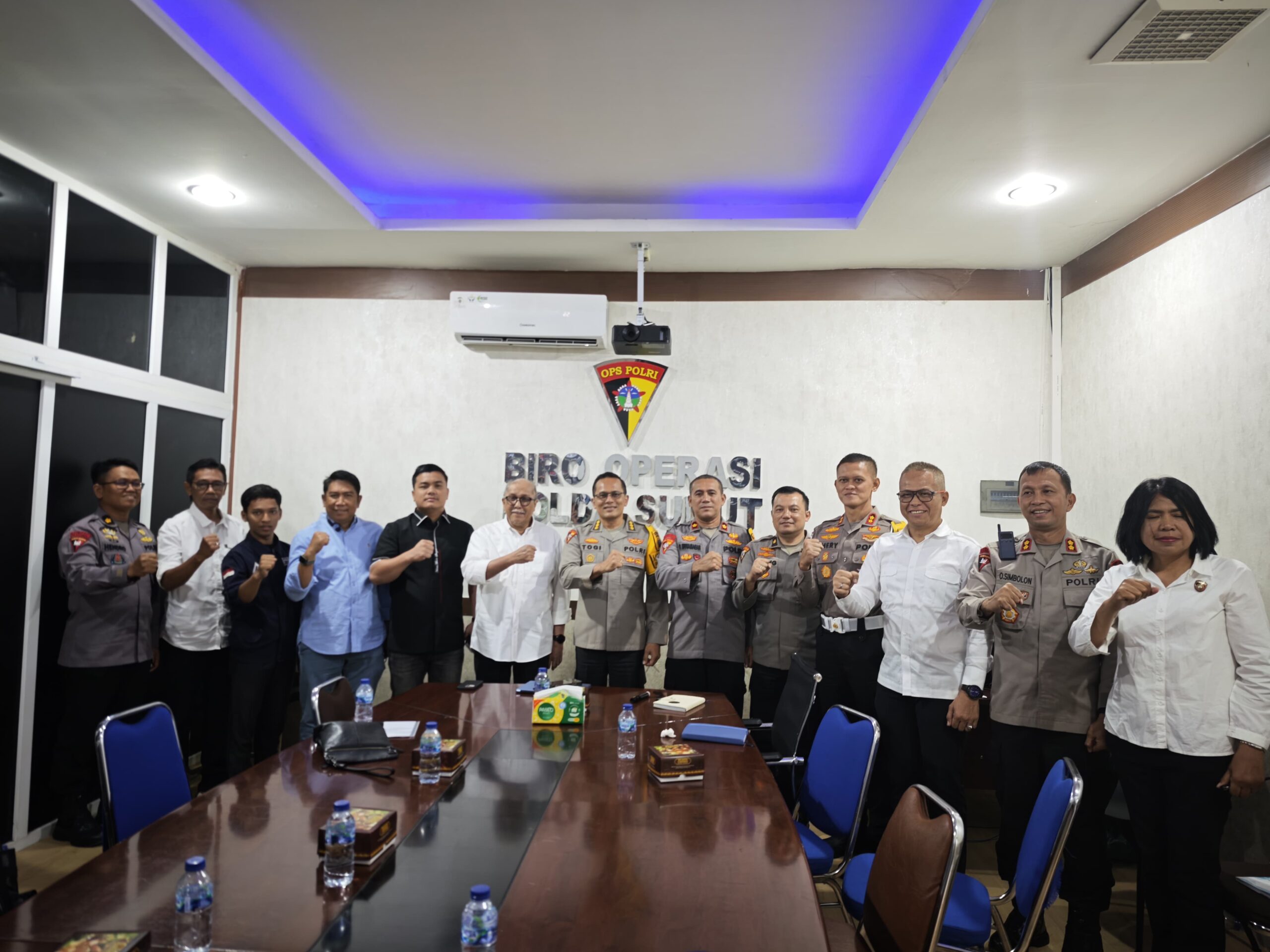 Panitia Pencak Silat Internasional Rapat Bersama Polda Sumut