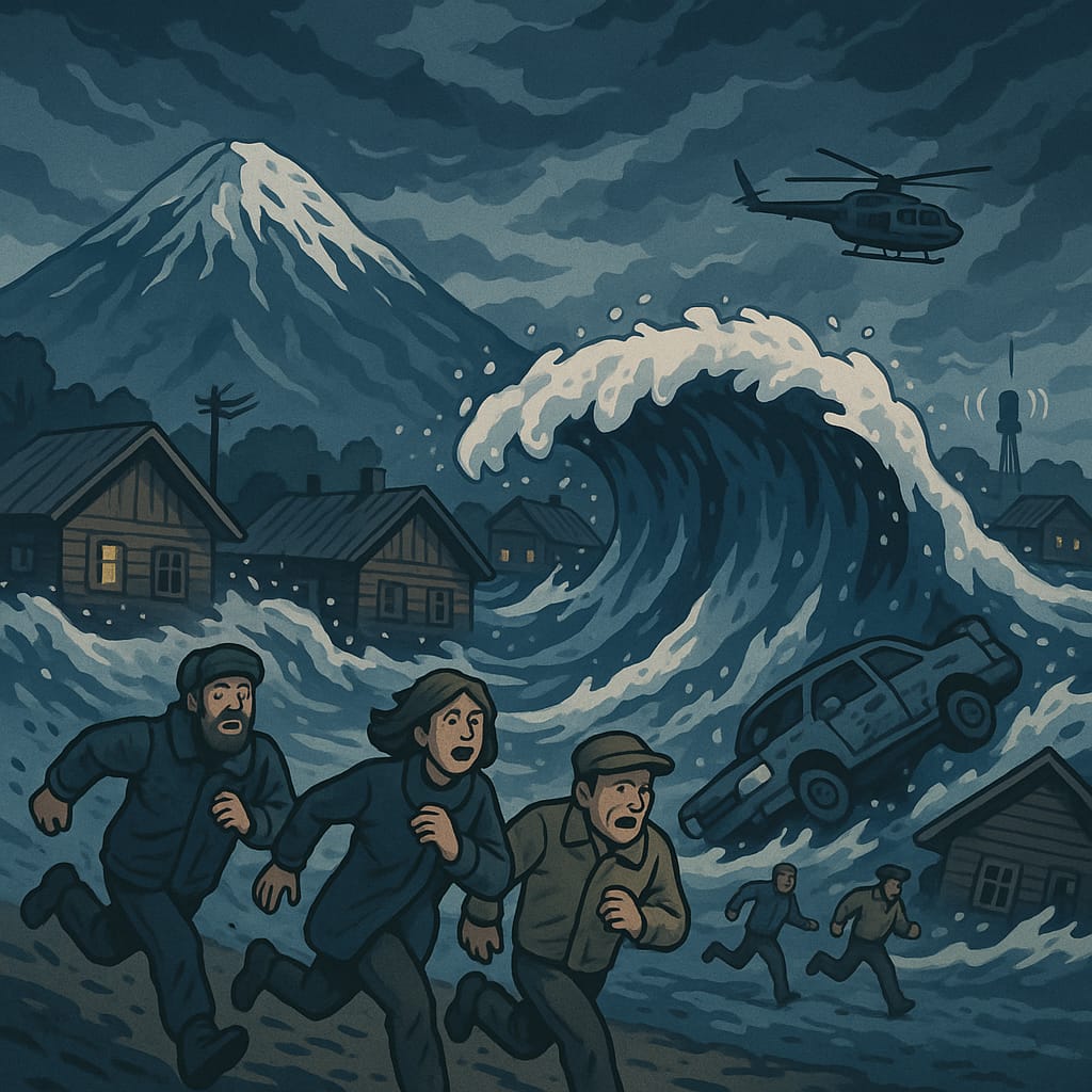 Pasca Gempa Rusia, Tsunami 1,3 Meter Mulai Hantam Jepang