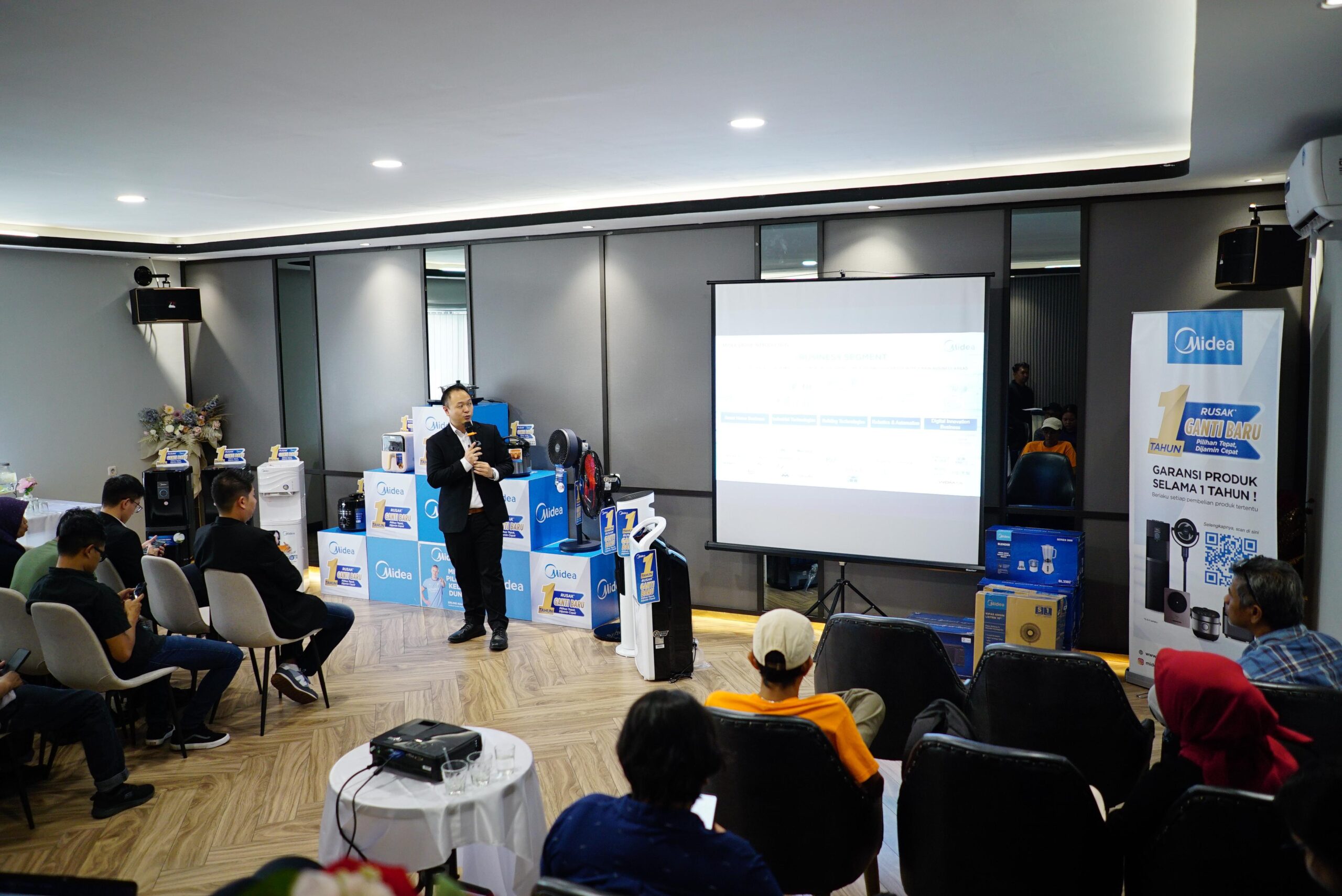 Midea Electronics Indonesia Luncurkan Program "1 Tahun Rusak, Ganti Baru”