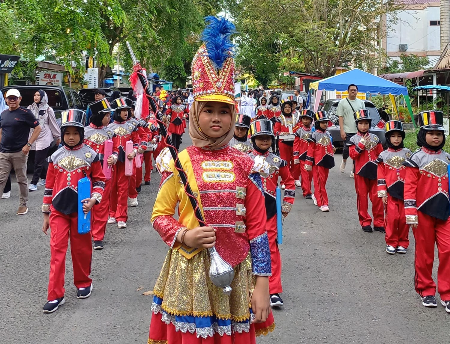Jalan Santai Warnai Milad Ke-61 SD 2 Muhammadiyah Langsa