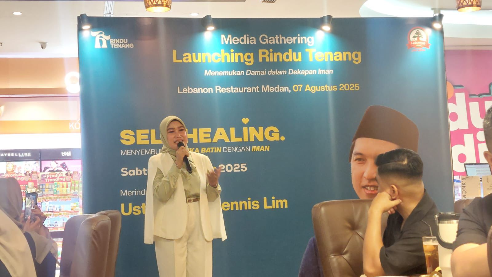Platform RinduTenang Diluncurkan, Ada Kajian Spiritual Bersama Ustaz Kokoh Dennis Lim