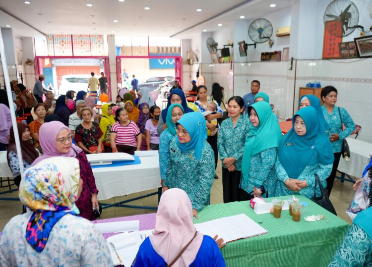 Tekan Angka Zero Dose, TP. PKK Kota Binjai Kunjungi Posyandu