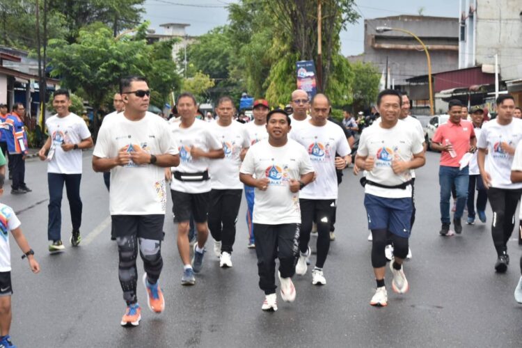 Ribuan Warga Semarakkan Color Run D'Nauli Festival, Wali Kota Sibolga Promosikan Wisata Lokal