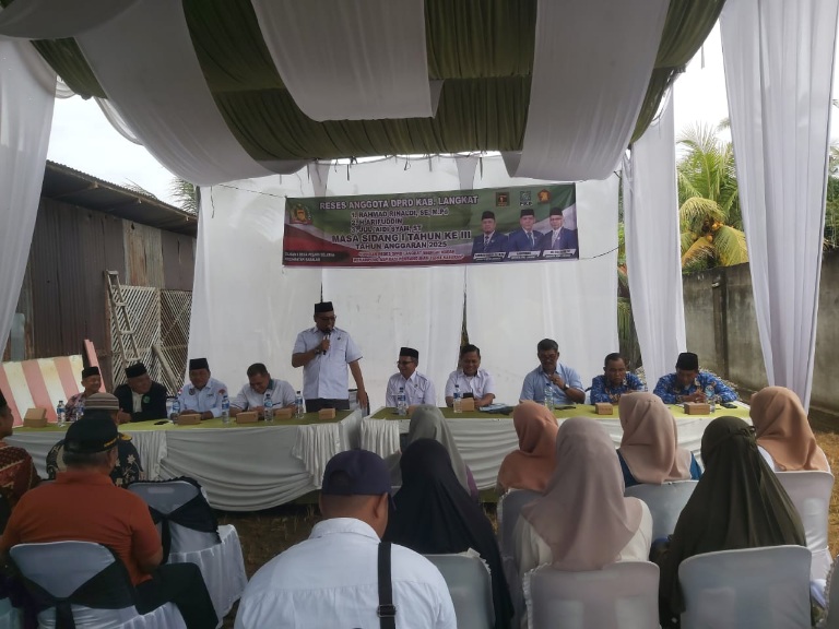Warga Babalan Usulkan Perbaikan Jalan Dan Penertiban Pasar Tradisional P.Brandan