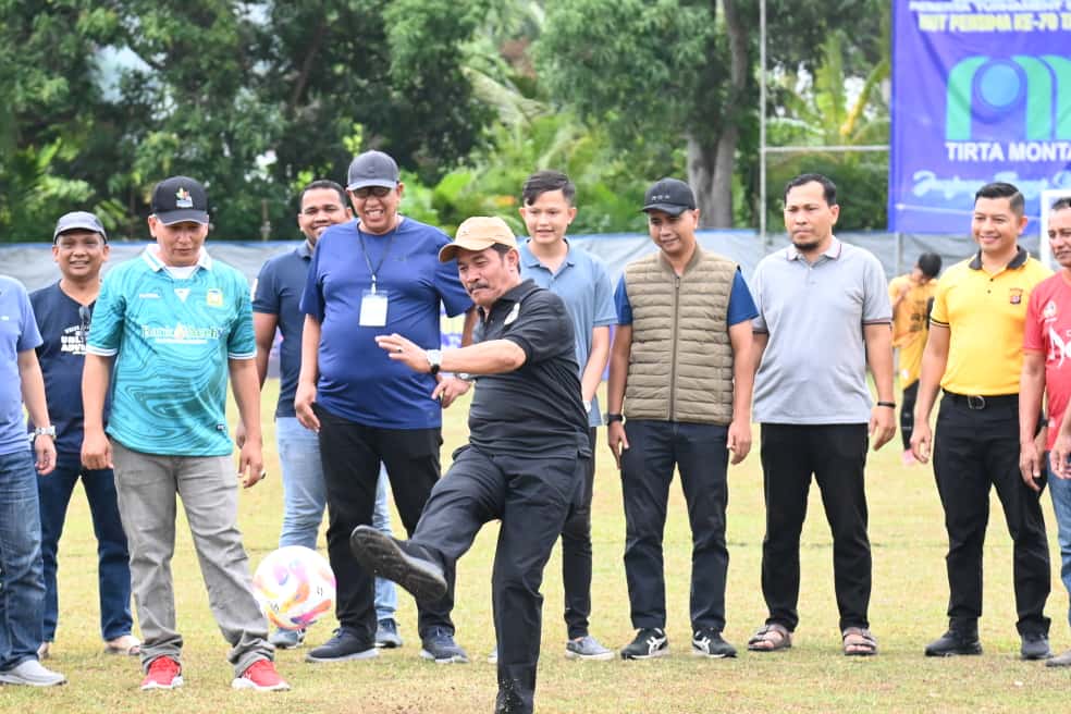 Wabup Aceh Besar Buka Turnamen Sepakbola HUT Ke-70 Persima
