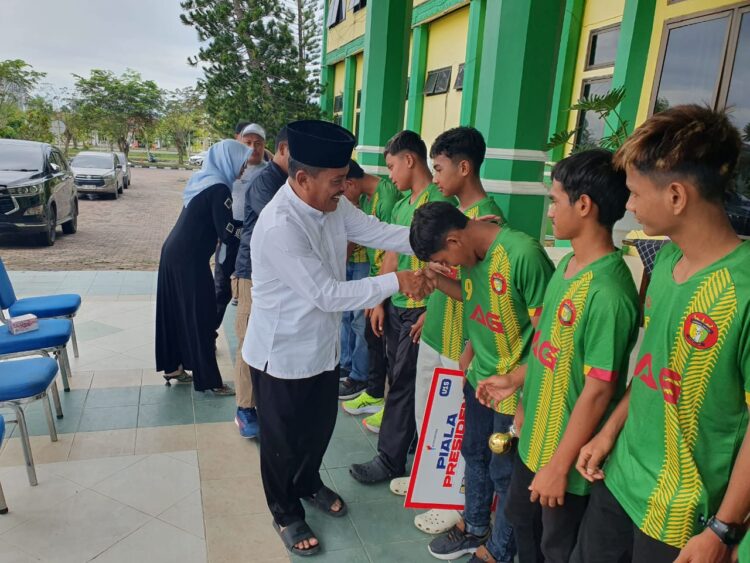 Raih Perunggu Piala Presiden U-15 Seri Nasional, Plt. Sekda Aceh Tamiang Sambut Kedatangan Kontingen Tamiang United FC