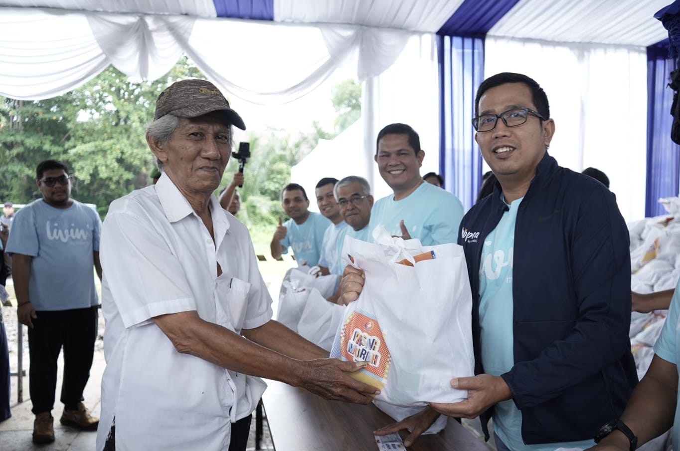 Bank Mandiri Rayakan HUT Ke-27 Dengan Pasar Murah Di Sumut
