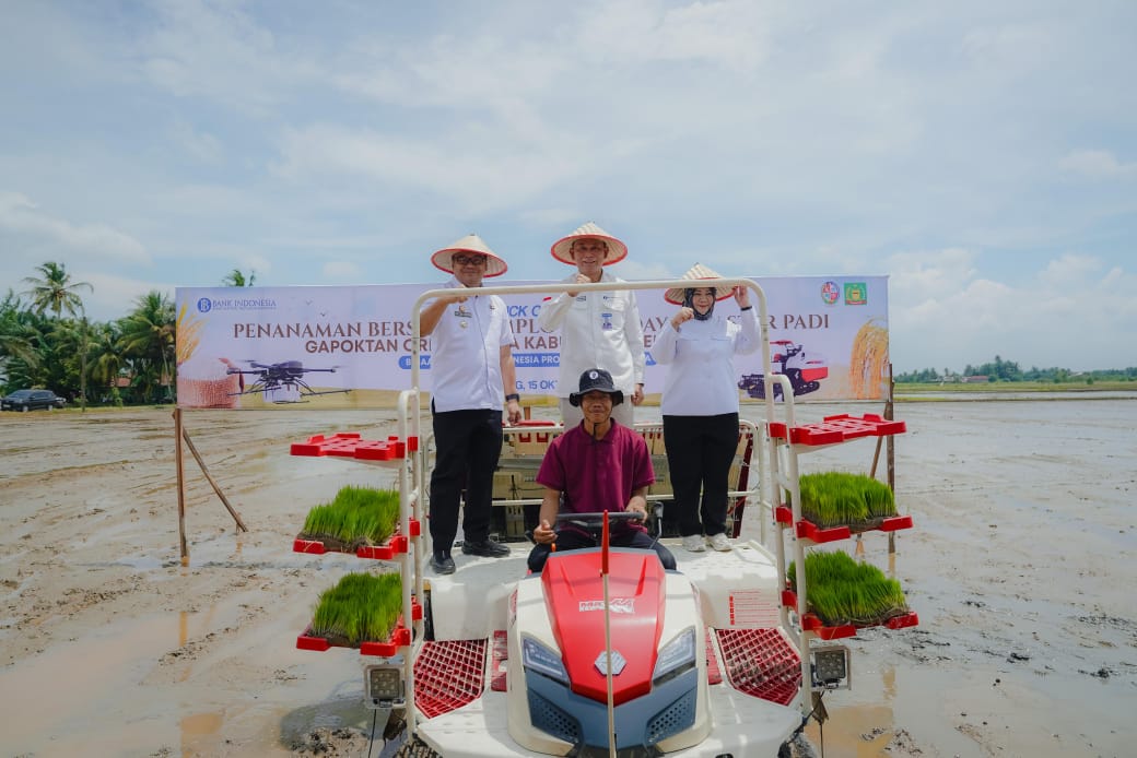 Menjaga Denyut Nadi Ketahanan Pangan: Kick Off Klaster Padi Deli Serdang &amp; Langkat Wujudkan Petani Sejahtera