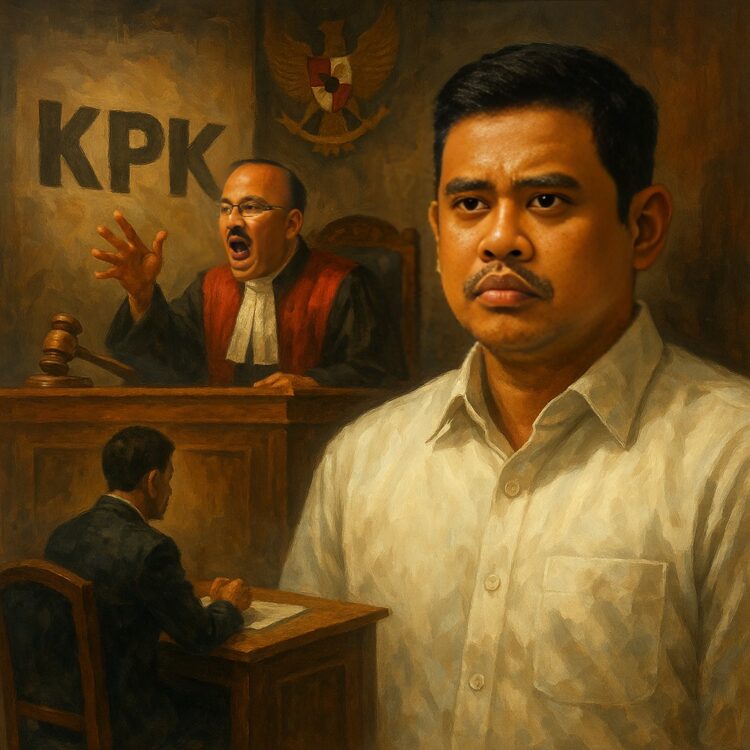 KPK, Bobby Nasution Dan Teriakan Ompong Hakim Tipikor