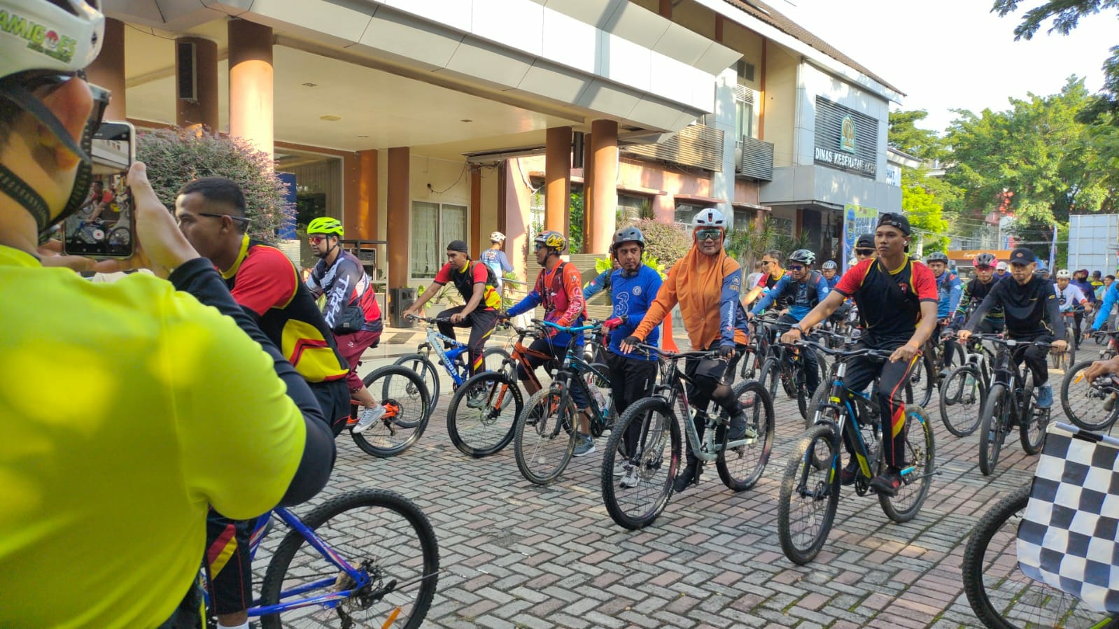 Sambut HKN, 43 Komunitas Sepeda Meriahkan Gobar Gaseh-4 Di Banda Aceh
