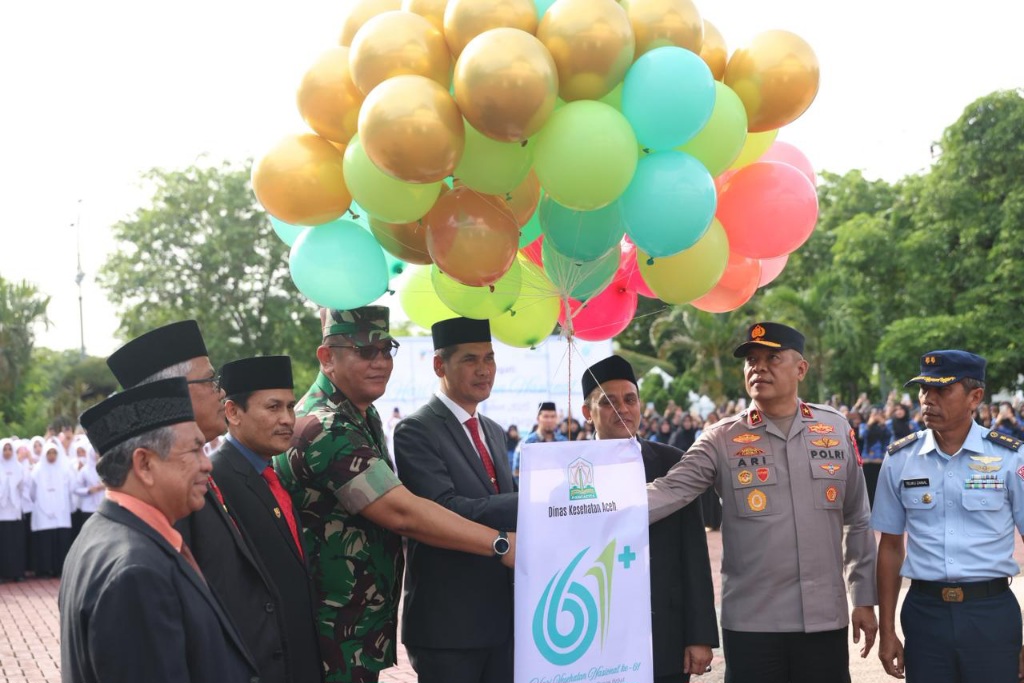 Peringati HKN Ke-61, Sekda Aceh: Generasi Sehat, Pondasi Menuju Indonesia Emas 2045