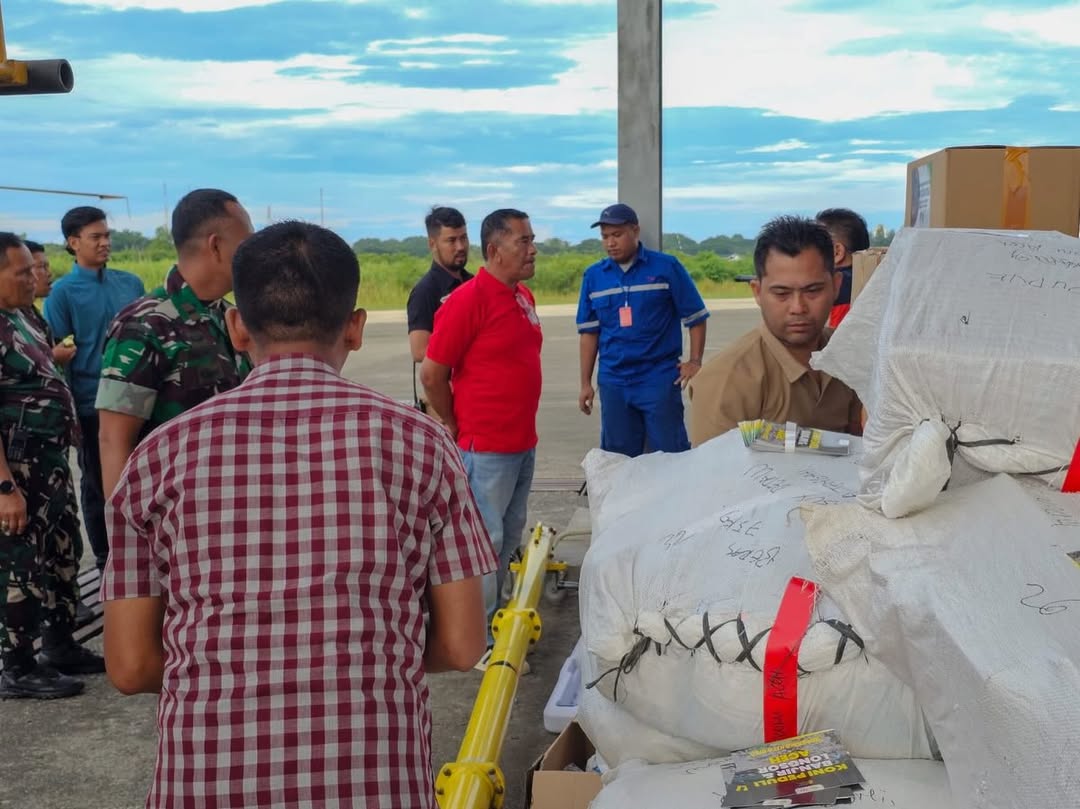 KONI Aceh Salurkan Bantuan Korban Banjir–Longsor Aceh Tengah