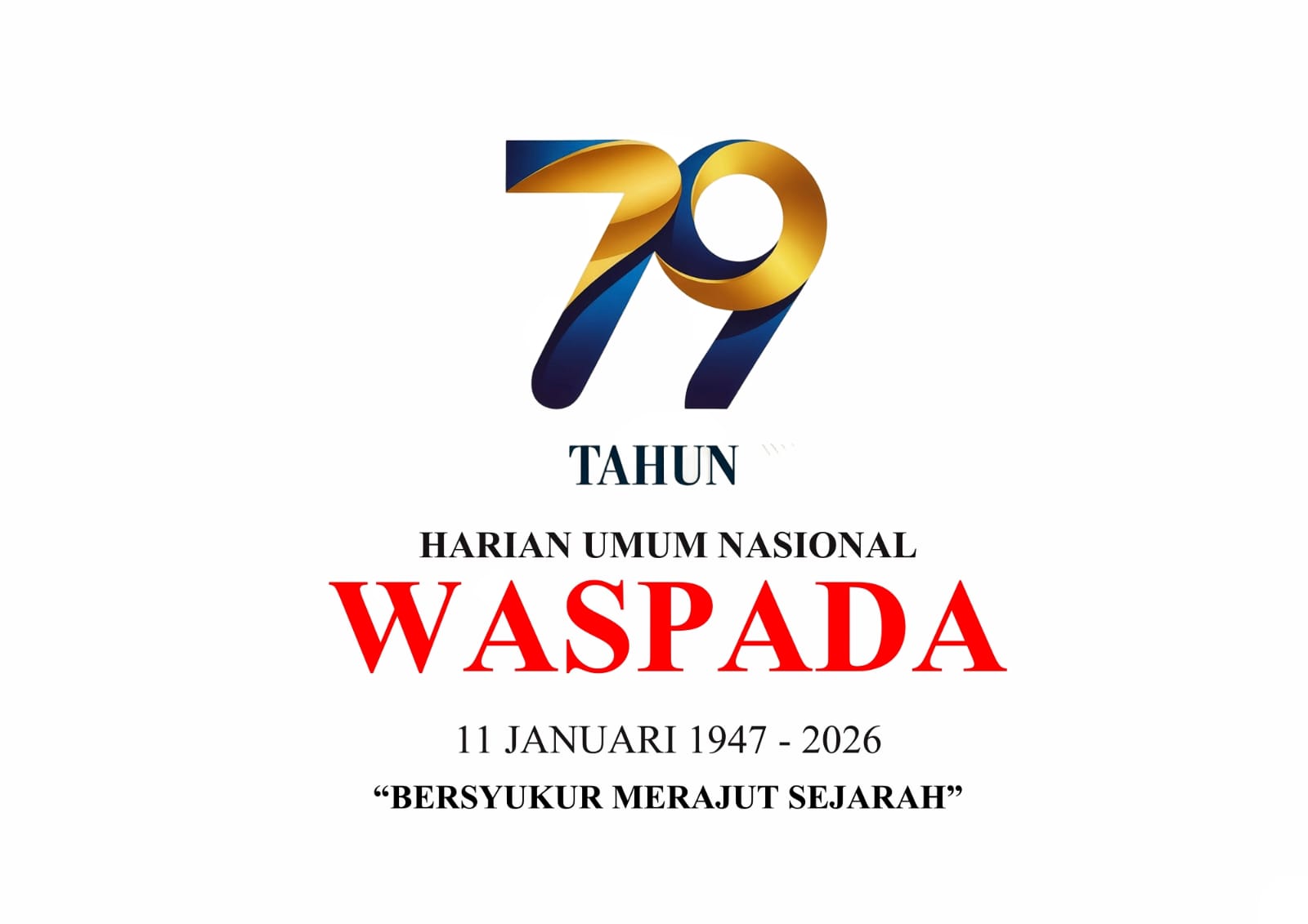 11 Januari: "Bersyukur Merajut Sejarah" Bersama Waspada dan Permata Hati