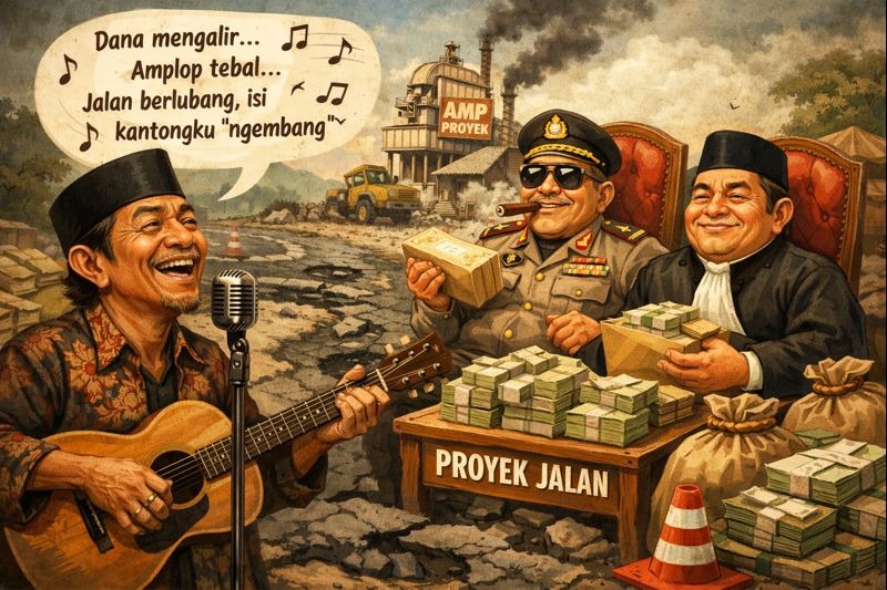Nyanyian Kirun untuk Kapolres dan Kajari