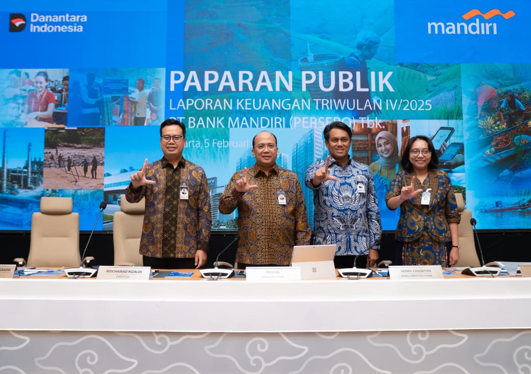 Bank Mandiri Catat Fundamental Solid di 2025, Perkuat Intermediasi dan Peran sebagai Mitra Strategis Pemerintah