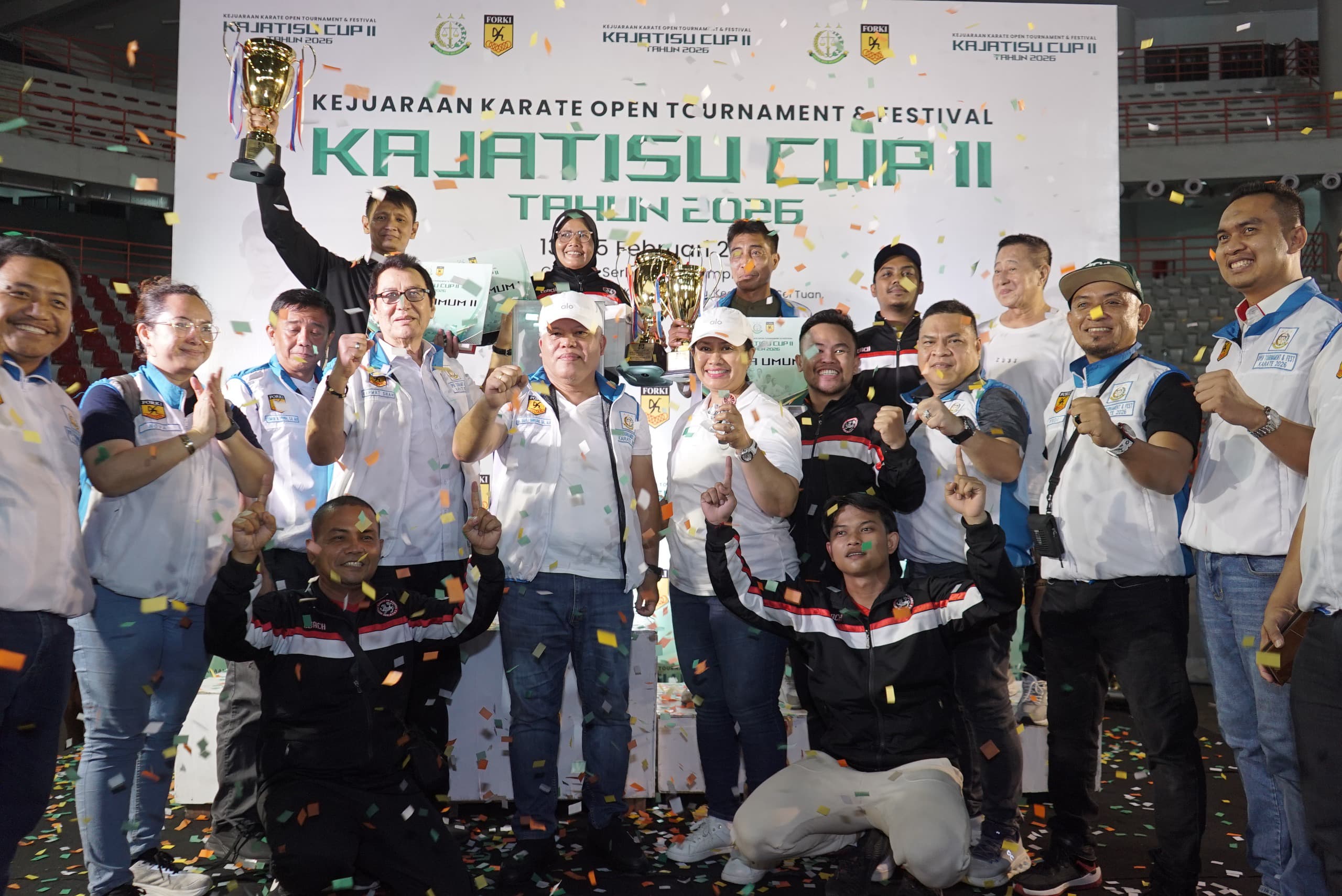 Kejuaraan Karate Kajatisu Cup II 2026 Sukses
