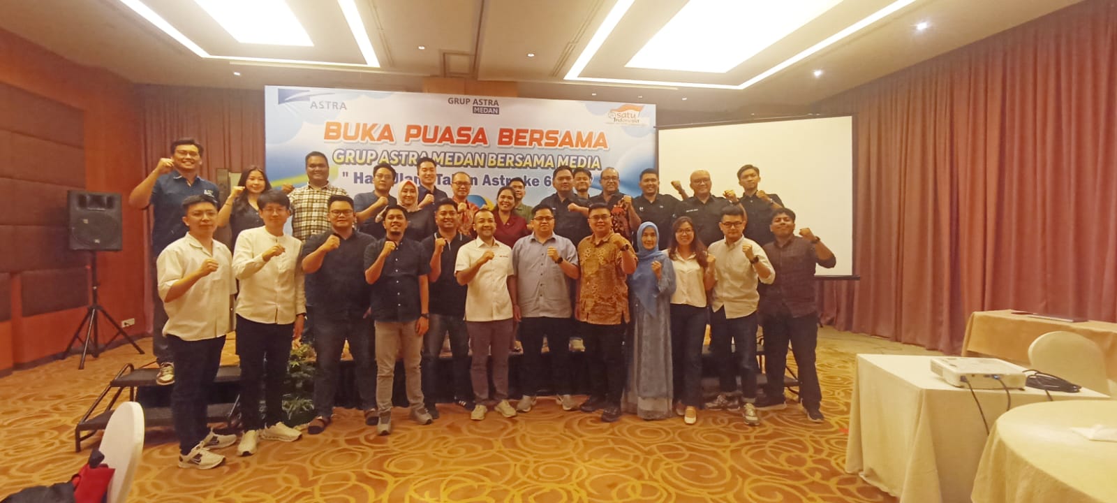 Grup Astra Medan Rayakan HUT Ke-69 Astra, Buka Puasa Bersama Media