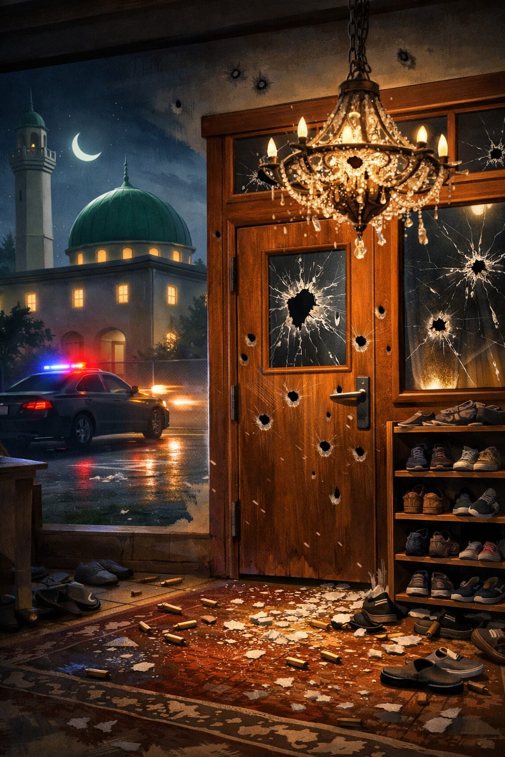 Masjid di AS Diberondong Peluru Saat Ramadhan