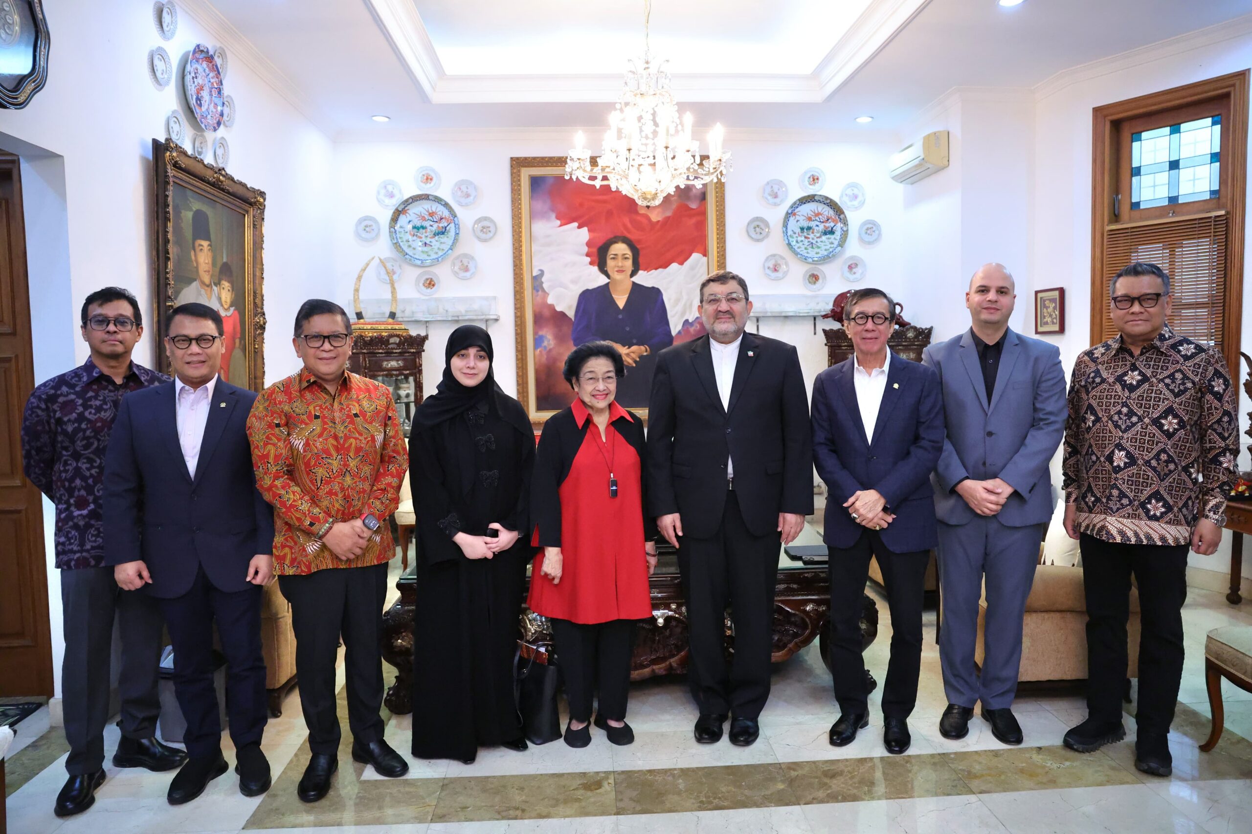 Terima Dubes Iran,, Megawati Sampaikan Selamat Atas Penunjukan Mojtaba Khamenei